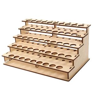 Liefert Farbflaschen-Regal, DIY-Pinsel-Display-Rack, Aufbewahrungsständer, Malpinsel-Tablett, modulares Werkzeug