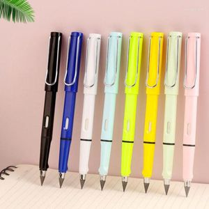 Pcs/lot Creative Candy Color Keep Writing Pencil With Eraser Cute Drawing Painting Pens School Office Supplies Wholesale