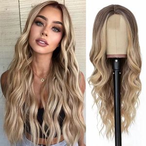 highlight body wave wig human hair Full Lace Ship Now highlight wigs full body human hair blond Remy prepluck deep curly wig free shipping