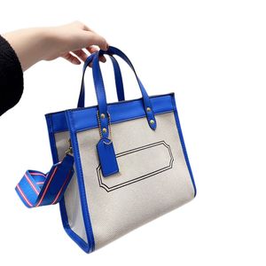 Düz renkli tasarımcı çanta Lady Field Tote Canvas Naylon Mini Totes Çantalar Büyük Kapasite Yüksek Kaliteli ÇALIŞMA ÇALIŞMASI