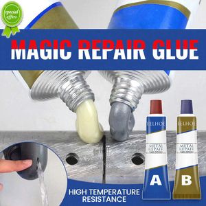 New 100g Magic Repair Glue AB Metal Cast Iron Repairing Adhesive Heat Resistance Cold Weld Metal Repair Adhesive Agent Caster Glue