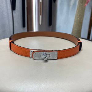 belt 069853 belt woman designer gold Silver buckle Genuine Leather highest counter quality telescopic belt gift for girlfriend with box H001