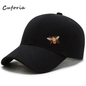 Baseball Cap Menor da versão coreana feminina Captura de chapéu, bordado versátil Little Bee, Show Face, Pequeno Chapéu de Protetor Sol, verão ao ar livre feminino