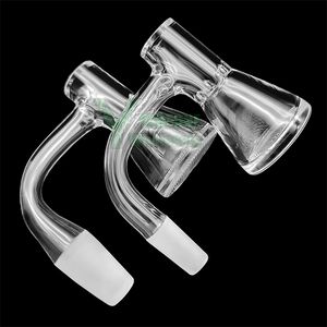 GRIDE BEAKER CHAMBER AUTO SPINNER QUARTZ BANGER 16MMOD FULL SVÄLT BEVELED Glob-Cano 6 Intag 10mm 14mm Male Etsing Auto Spinning Dab Nails Yareone