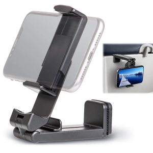 Universal Airplane In Flight Handsfree Phone Holder For Desk Or Plane Inflight With Multi-Directional Dual 360 Degree Rotation