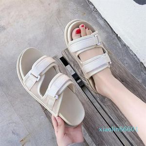 Slippers Women's 2023 Summer Sandals Female Student Adjustable Gladiator Rome Punk Flip-flops Slides