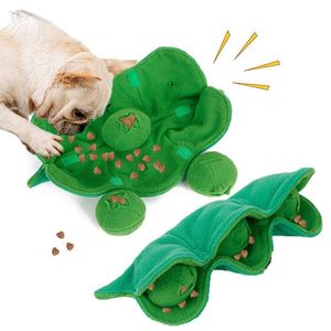 Zabawki wąchanie psich zabawki piszczący pluszowy dozownik iq puzzle zabawki stres dla interaktywnego piłki pies psa pus snuffle puppy chew zabawka
