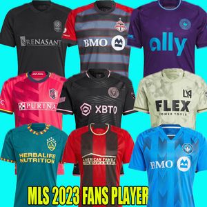 23 24 MLS Atlanta United Soccer Jersey Toronto FC 2023 2024 La Galaxy Charlotte Nashville Lafc Inter St. L Ouis City Philadelphia Miami CF Montreal Union Football Shirt