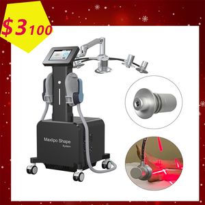 Hiemt Lipo Laser EMS EMT Therapy Emslim Beauty Slimming Machines System脂肪損失スパボディケア療法マッスルロータリー360赤色光治療2 in 1