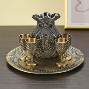 Wine Glasses High Grade Vintage Set Value Cup Wedding Toast Household Living Room Decorative Pot Bar Accessories 230508