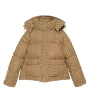 Mens Puffer Jacket Down Winter Parkas Cotton Coats High Street Casual Culten Снятая шляпа верхняя одежда