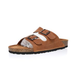 Arizona Wildledersandalen für Herren, Luxus-Sandalen, Damen, Kork-Fußbett, Hausschuhe, Damen-Slides, Schuhe, Herren, Flip-Flops, Frau, Flop, männlich, Slip-on-Schuh 0129412