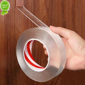 New Transparent Double Sided Tape Nano Tape Waterproof Wall Stickers Reusable Heat Resistant Bathroom Home Decoration Tapes