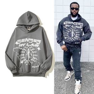 Vintage bluzy bluzy mężczyźni mężczyźni Kobiety wydrukują przyczep z kapturem duży rozmiar Hip Hop Pullover