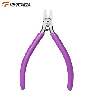 Tang Topforza CRV Plastic Pliers Jewelry Electrical Wire Cutters European Style Cable Nipper