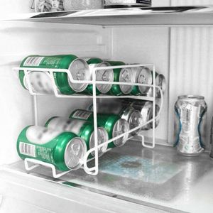 Organization Fridge Organizer Kitchen Spacer Layer Storage Beer Rack Shelf Refrigerator Bottle Rack Wine Holder Basket Pantry Cabinet Tools