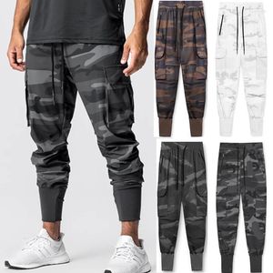 Herrenhosen Herrenmode Oversized Camouflage Cargo Outdoor Army Multifunktionale Kampfhose Thin Jungle