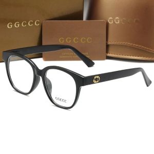 Mens Womens Designer Sun Glasses Round Fashion Gold Frame Glass Lens Eyewear For Man Woman With Box