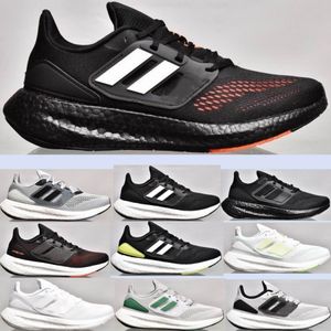 UltraBoosts Light 23 UB9.0 MENS Womens Running Shoes Thick Bottom Popcorn Pure Boost White Black Blue Red Primeknit Fly Knit GY9351 Yellow Pink Casual Sports Sneakers
