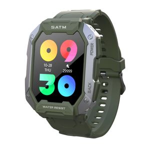 Yezhou2 C20 Smart Watch Ultra dla Apple i Android Nowe 5ATM trzyporne sportowe sporty na świeżym powietrzu wielozadaniowym Monitorowanie tlenu w metrze tętna