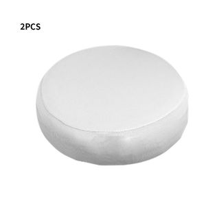 Chair Covers 2pcs Cushion Home Solid El Washable Protector Office Bar Stool Seat Salon Elastic Slipcover Round Cover Sleeve