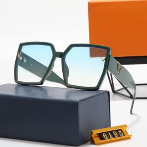 Fashion Luxury 6195 si adatta a uomini e donne con occhiali da sole eleganti e squisiti
