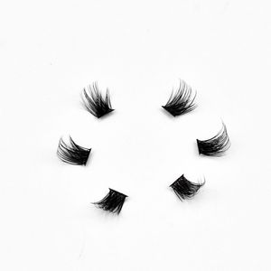 Make Up Cluster Individual Lashes Lash 8-16mm Segmenterade falska ögonfransar ympade med enstaka kluster falska ögonfransar naturlig tät stil själv ympning mulerad