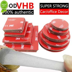 New Super Strong VHB Double Sided Tape Waterproof No Trace Round Self Adhesive Acrylic Pad Two Sides Sticky For Home Car