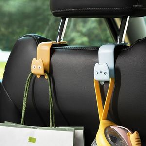 Hooks 1PCS Creative Cartoon Car Seat Hanger Hook Accessories Holder Mask Space-saving Organizer Stand Bag