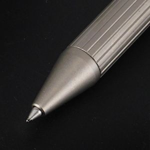 Retractable Ballpoint Pen Titanium Alloy Fittings Professional Executive Rollerball Bolt Action For School Everyday Use