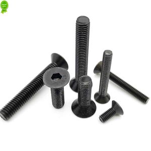 Ny M1.6 M2 M2.5 M3 M4 M5 M6 M8 Svart klass 10.9 Stål DIN7991 Hexagon Hex Socket Head Flat Countersunk Allen Bolt Screw