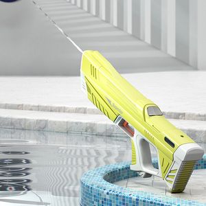 Gioco di sabbia Divertimento in acqua Pistola ad acqua Glock elettrico Pistola Giocattolo da tiro Giocattolo da spiaggia per acqua estiva completamente automatico per bambini Ragazzi Ragazze Adulti 230509