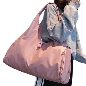 Outdoor Bags Sports For Women Waterproof Tote Yoga Bag Large Mat Shoulder With Side Pockets Travel & Gym Fits Most Si