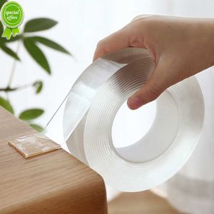 New 1M/3M/5M X3cm Nano Tape Double Sided Tape Transparent No Trace Reusable Waterproof Adhesive Tape Cleanable Home Gekkotape