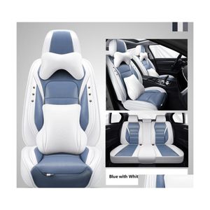 Car Seat Covers Accessory Er For Sedan Suv Durable High Quality Leather Five Seats Set Cushion Mats Including Front And Back Ers Fas Dhakw