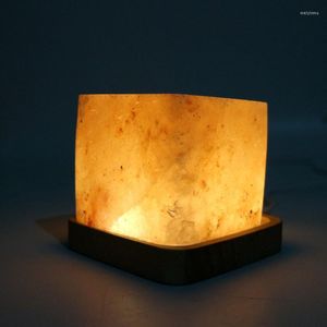 Tischlampen Himalaya-Salzlampe Camping Led für Wohnzimmer Bar Restaurant El Bedside Decor Atmosphäre