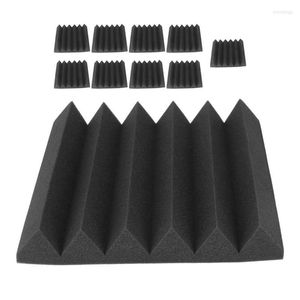 Sfondi schiuma da 10 pcs pannello acustico Sound che assorbente il kit di set di isolamento insonorizzato per la mousse in studio domestico