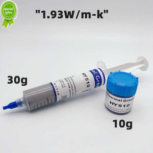 New 1.93W m-k HY510 10g 30g silicone thermal paste heat transfer grease heat sink CPU GPU chipset notebook computer cooling Syringe