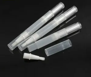 500pcs 3ml Penna a spirale vuota con pennello Contenitore cosmetico Lucidalabbra Tubo liquido per la crescita delle ciglia