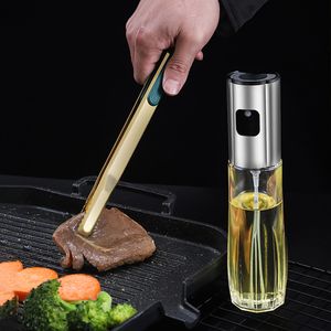 Gold verde aço inoxidável alimentos pinças não deslizantes servir pinças para churrasco de salada de carne de churrasco Acessórios de cozinha de cozinha utensílios de cozinha