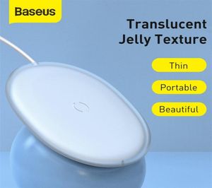 Jelly Wireless Charger 15W Fast Qi Wireless Charger For iPhone Airpods Pro Quick Wireless Fast Charging Pad Phone Charger6108797