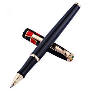 Picasso 923 Metal Fountain Pen BRAQUE Iridium Fine 0.5mm Blue With Clip Writing Ink For Office Business School Gift