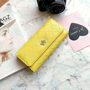 Luxury Designer Card Holder av högsta kvalitet Mini Wallet äkta goya läder med boxväska mode kvinnliga män purses mens nyckelring kredit mynt väska