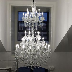 Lustres de lustres modernos LED transparente lustre de cristal lustre para lâmpadas de material de vidro de vidro interno de teto da sala de estar lâmpadas