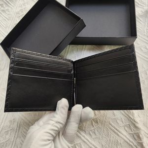 Projektant karty uchwyt luksusowy portfel kredytowy włoska skórzana torba na torbę cienką kartkę wizytówkę Portfolio męskie torebka kieszeniowa jest wyposażona w B2824