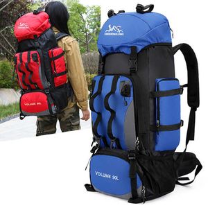 Pacotes de mochila 90L Impermea a água à prova de água à prova de água Trekking Backpack Backpack Bagpack Bagpack Bagpack Equipamento esportivo ao ar livre Campo X507A P230510