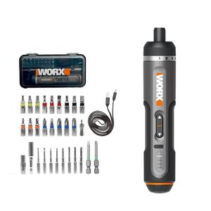 Screwdrivers WX242 Upgraded Screwdriver WORX Rechargeable Power Tool Set 230510