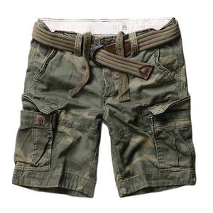 Men's Shorts Trendy Mens Camouflage Shorts Premium Cargo Shorts Casual Military Style Multi Pockets Shorts Big Size Man Clothing Summer Wear 230510