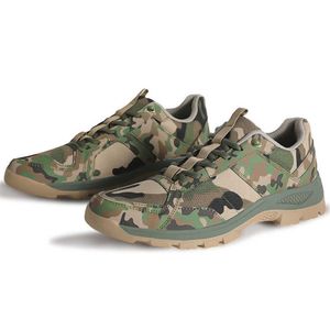Caminhando calçados Camuflem Outdoor Running Caminhadas Malhas Vero Militar Ultra-Leve Resistente Ao SGASTE TRABALHO LONA P230510