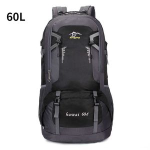 Backpacking Packs 60L/40L Waterproof Climbing Backpack Outdoor Sports Bag Travel Backpack Camping Hiking Backpack Women Trekking Bag for Men P230510